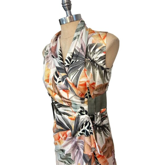 GUESS BY MARCIANO Floral Print Dress NWT Size US Small - Picture 6 of 11